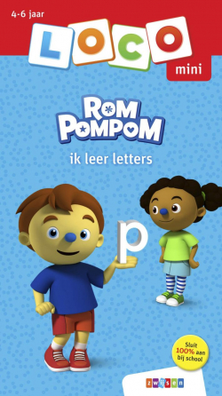 Oefenboekje Loco Mini - Rompompom ik leer letters