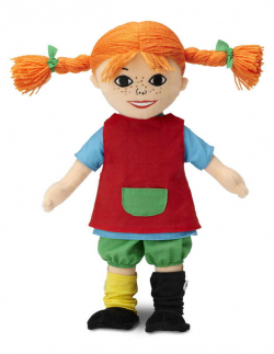 Pippi Langkous knuffelpop (18cm)