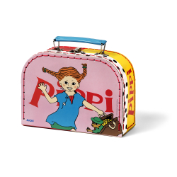 Pippi Langkous koffertje (20cm/roze)