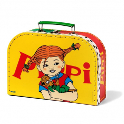 Pippi Langkous koffertje (25cm/geel)