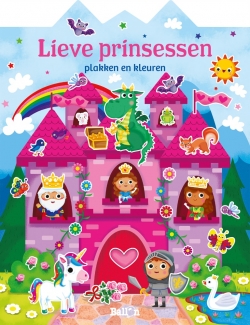 Plakken en kleuren - Lieve prinsessen