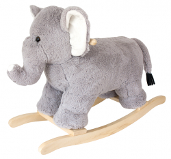 Pluchen hobbeldier olifant