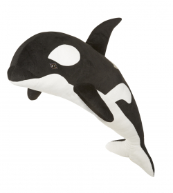 Pluchen orka (107x47x61cm)