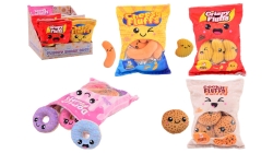 Plush & Play - Snack zakjes, 4 assorti


