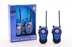Politie walkie talkie (bereik +/- 80 mtr.)