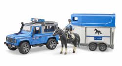 Politieset Land Rover + paardentrailer