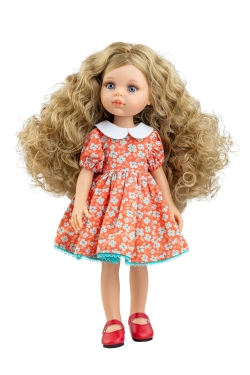 Pop Amigas Carla blond krullend haar (32 cm)