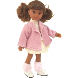 Pop Amigas Kim bruin haar/pony (32 cm)