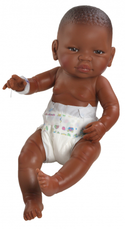 Pop Bebitos donker meisje (45cm/luier)