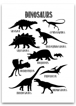 Poster A3 - Dino
