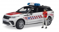 Range Rover ambulancewagen met figuur