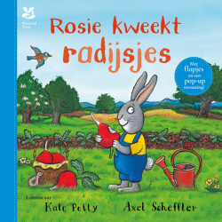 Rosie kweekt radijsjes (flapjesboek)