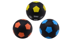 Rubberen straatvoetbal maat 5 (3 ass.)