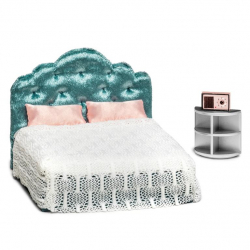 Set - Slaapkamer (groen/roze)
