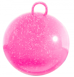 Skippybal (70cm/roze glitter)