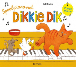 Speel piano met Dikkie Dik (met pianotoetsen- en geluid)