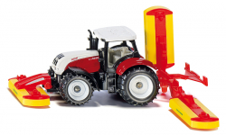 Steyr tractor + Pöttinger maaicombinatie