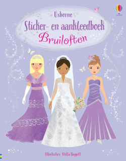 Sticker- en aankleedboek - Bruiloften