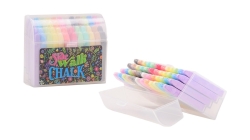 Stoepkrijtjes in opbergdoos 48 stuks