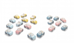 TINY BIOplastic fun cars (20st. in set)
