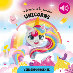 Vingerpopboekje Unicorn (eenhoorn)