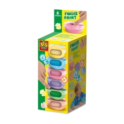 Vingerverf pastel (6x45 ml)



