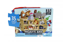 Vloerpuzzel Noah's ark 35 stukjes 60x44cm