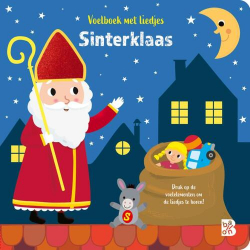 Voelgeluidenboek met liedjes Sinterklaas