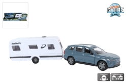 Volvo V70 met Dethleffs caravan (30cm)