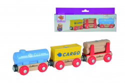 Wagons met containers (5-delig)