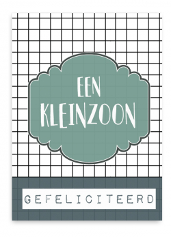 Wenskaart - Kleinzoon