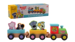 Woezel & Pip - Treinset met figuurtjes