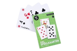 XXL speelkaarten 18,5x 12cm

