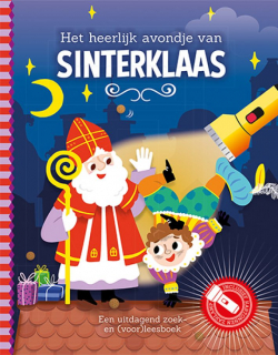 Zaklampboek - Het heerlijk avondje van Sinterklaas en Piet