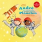 André het astronautje op reis naar de planeten