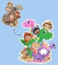 Beestenboel XXL puzzel - Dinosaurus!