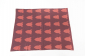 BIO gebreide deken (raket/rood)