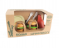 BIOplastic hamburgerset (19-delig)