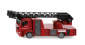 Brandweerwagen met draaibare ladder