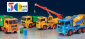 Bruder jubileum assortiment (4 modellen, speciale kleuren)