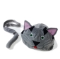 Dierenmuts met staart (kat)