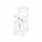 Houten hoge poppenstoel