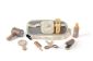 Houten kapperset 8-delig in doos