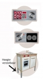 Houten keuken/winkel (wit)