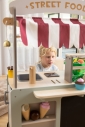 Houten streetfood kraam