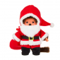 Jongen in kerstmanpak (20 cm)