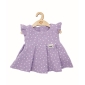 Jurk Spring lavender dots