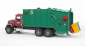 Mack-Granite vuilnisauto rood/groen