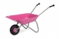 Metalen kruiwagen rolly (roze)