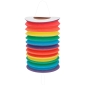 Papieren treklampion Rainbow (16 cm)